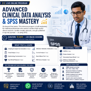 🎓 Advanced Clinical Data Analysis & SPSS Mastery