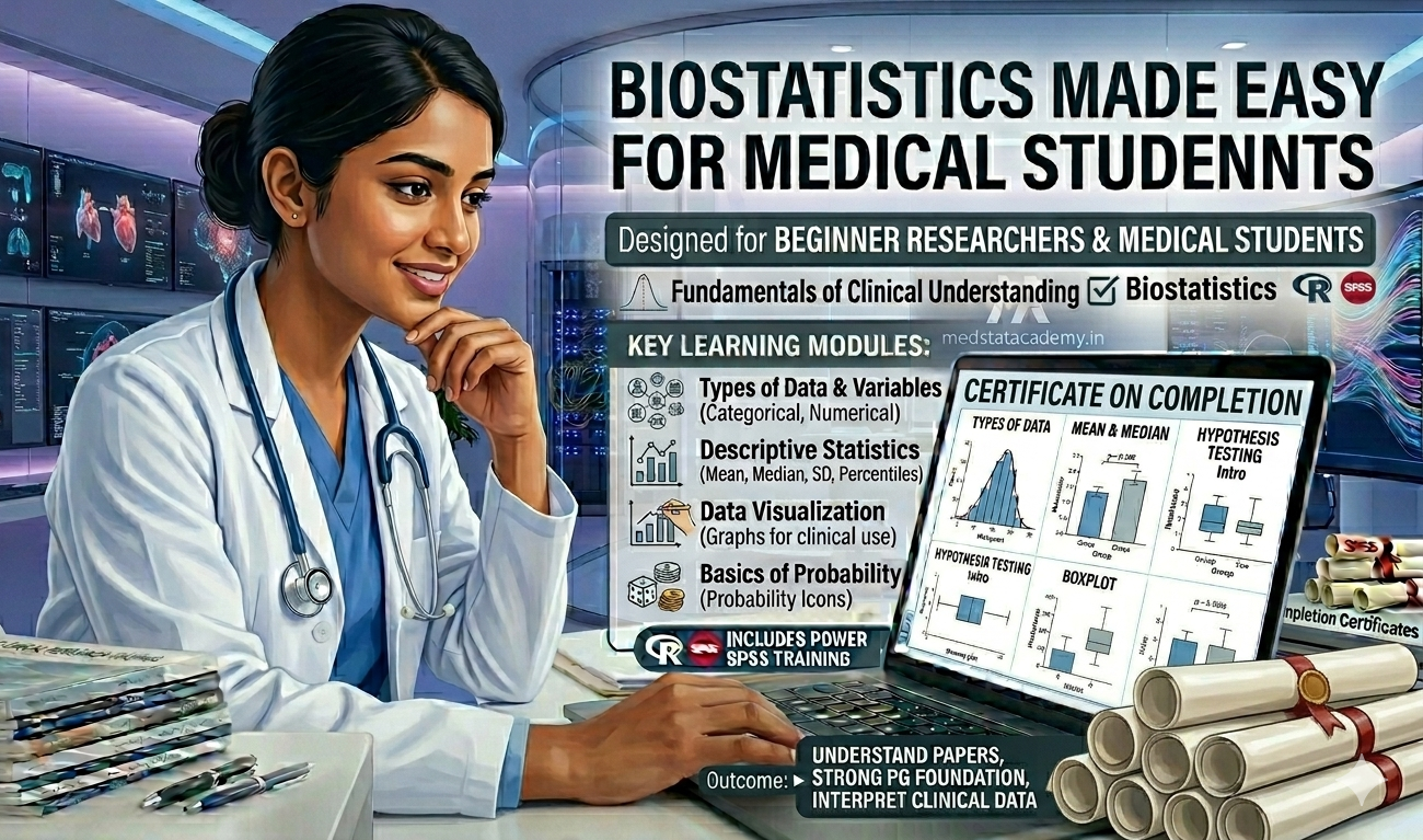 🎓 biostatistics made easy for medical students